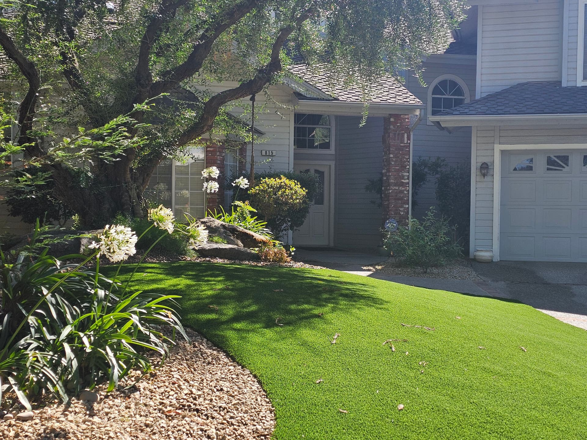 Water-Smart Front Yard Re-Landscaping in Fresno-Clovis image