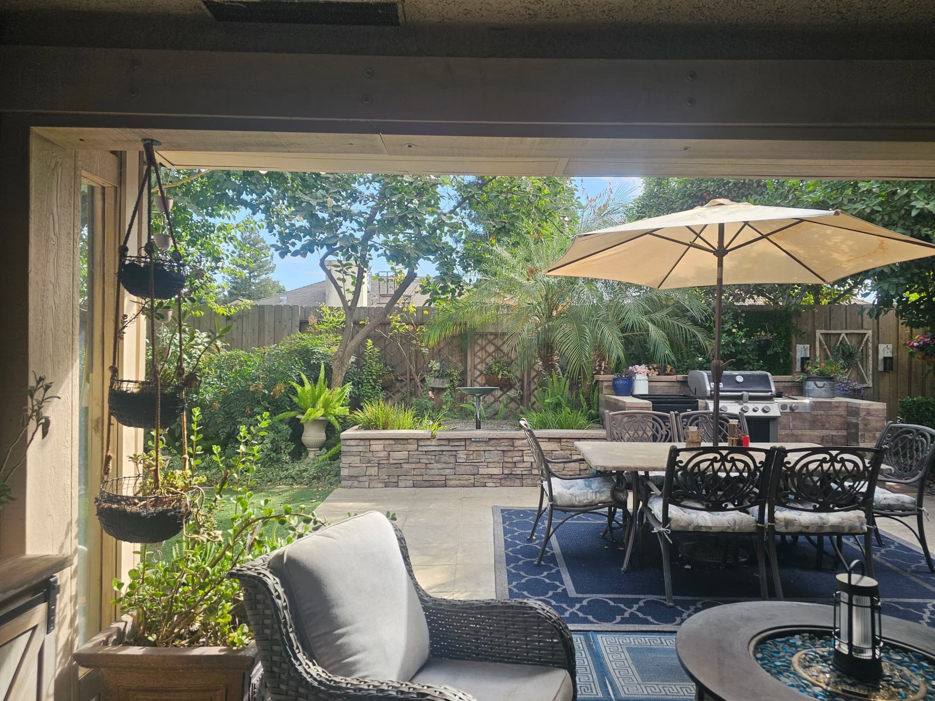 Small Backyard Patio Done Right in Fresno image